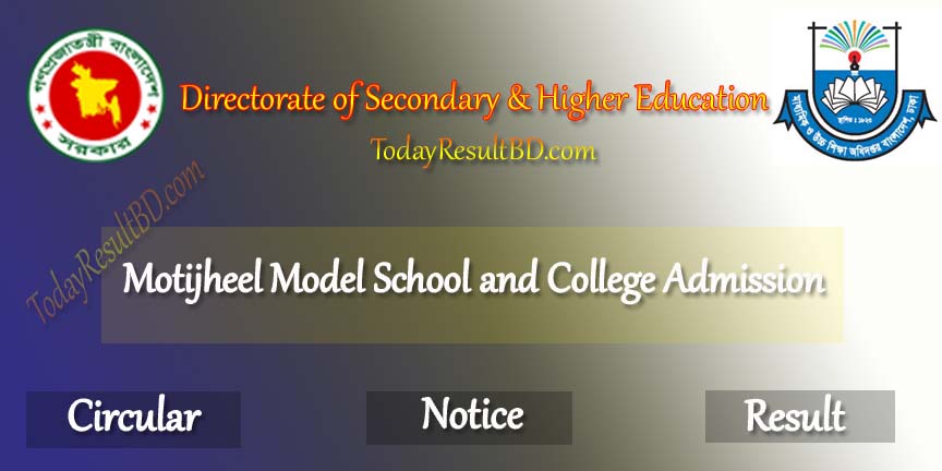 Motijheel Model School and College Admission