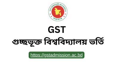 GST Admission Result 2025